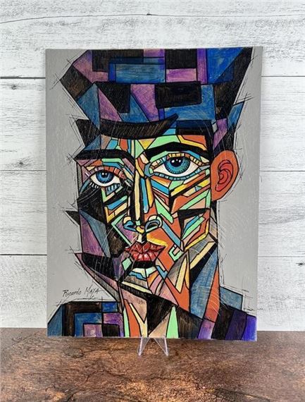 Ricardo Maya | Ricardo Maya Oil on Board Painting | MutualArt