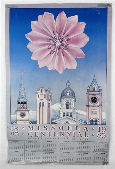 Monte Dolack Missoula Centennial Print by Monte Dolack