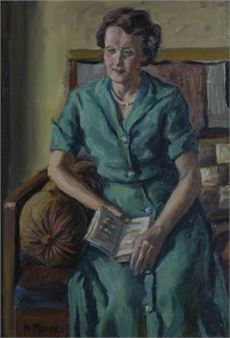 Porträt Anni Morres - Hermann Morres