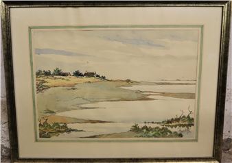 Au bord de l'étang - Étienne Laget