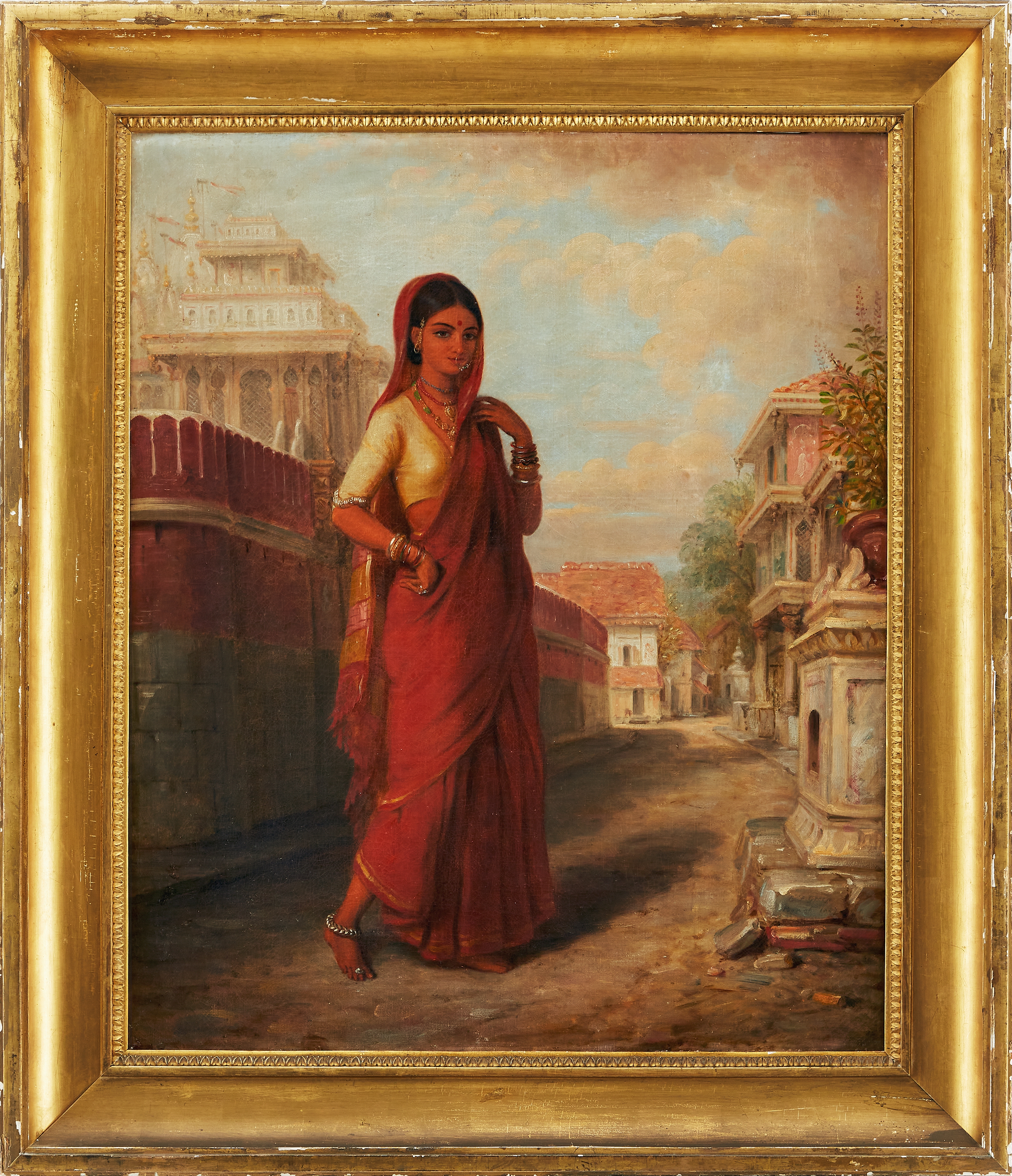 Edward Frederick Green | An Indian girl on a street in Poonah (1847 ...