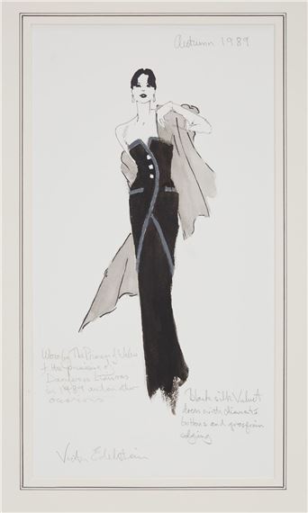 Victor Edelstein | Princess Diana | Victor Edelstein Autumn 1989 Design ...