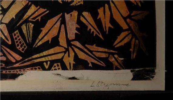 Lester Raymer | LESTER RAYMER (1907-1991) SIGNED BLOCK PRINT X-MAS ...