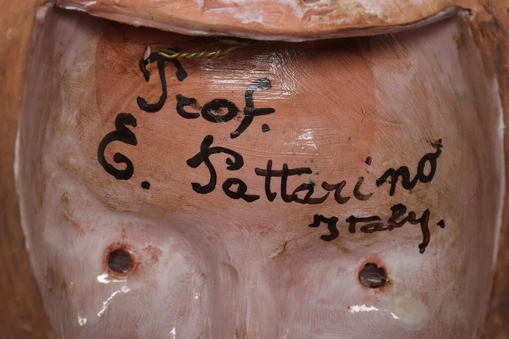 Eugenio Pattarino | PROFESSOR EUGINIO PATARINO (1885-1971) MASK OF MED ...