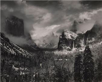 ANSEL ADAMS (1902-1984) CLEARING WINTER STORM, SIG - Ansel Adams