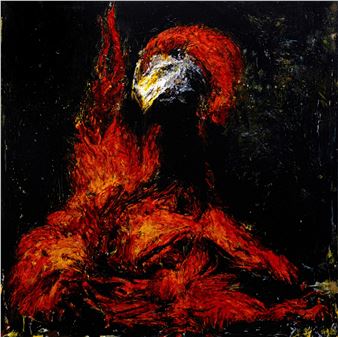 Arvin Golrokh: Fenice Ante Fata Resurgo - Primo Marella Gallery