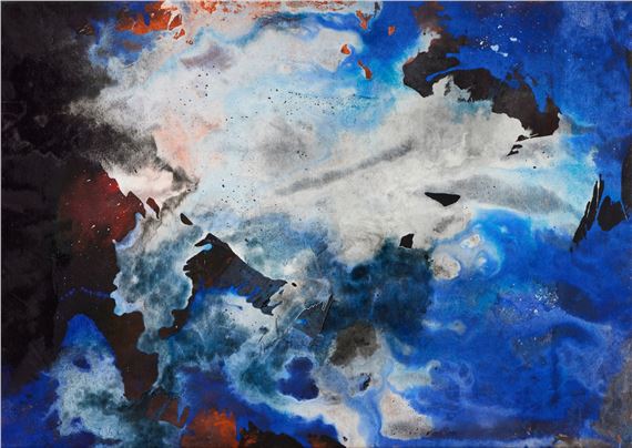 Ohne Titel (Untitled) by Fred Thieler, Executed in 1981