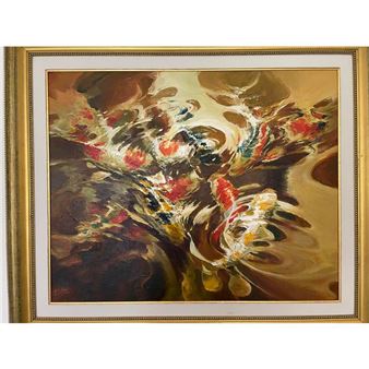 Carpes dans l'eau - Kang AH Sin