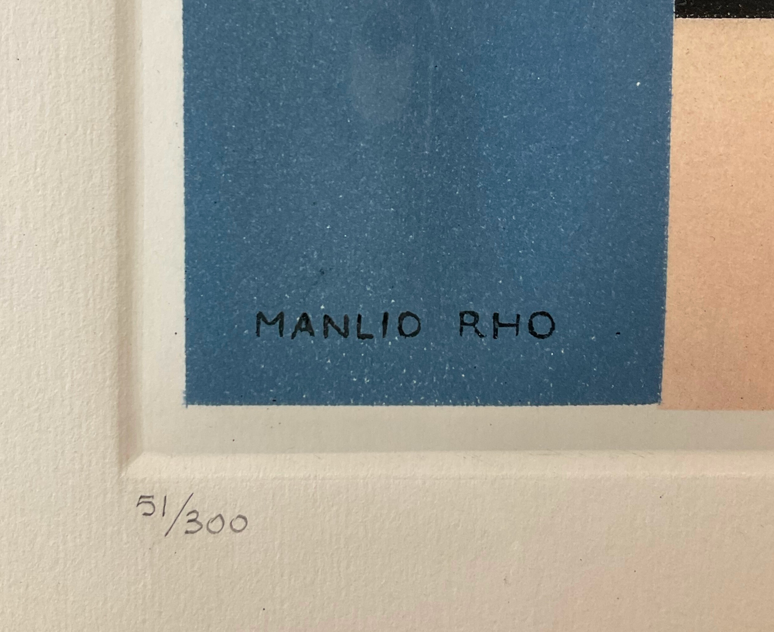 Angelo Tenchio | Omaggio a Manlio Rho (1983) | MutualArt