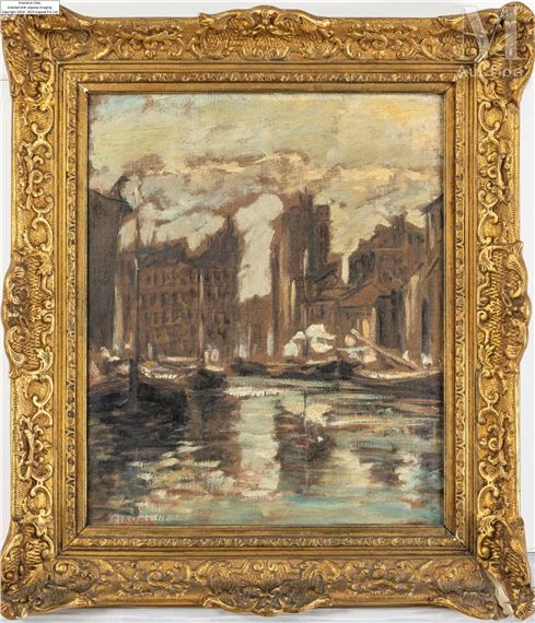 Vue de la seine by Fernand Laval