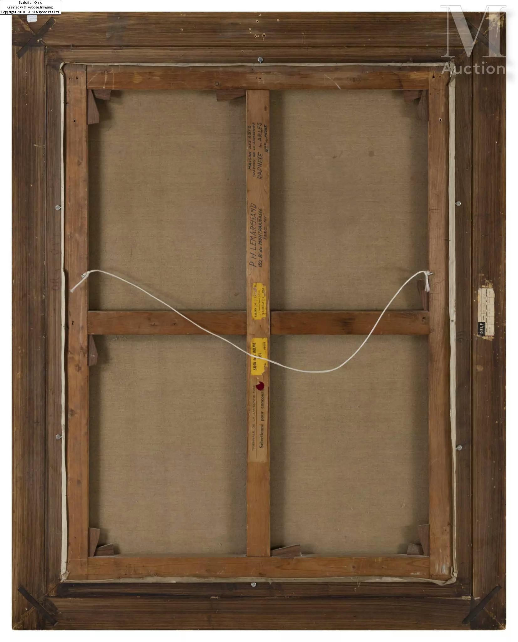 Artwork by Pierre Lemarchand, Pierre LEMARCHAND (1906-1970), Made of oil on canvas