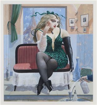 M LAUTREC IS COMING TO DRAW - James McNaught