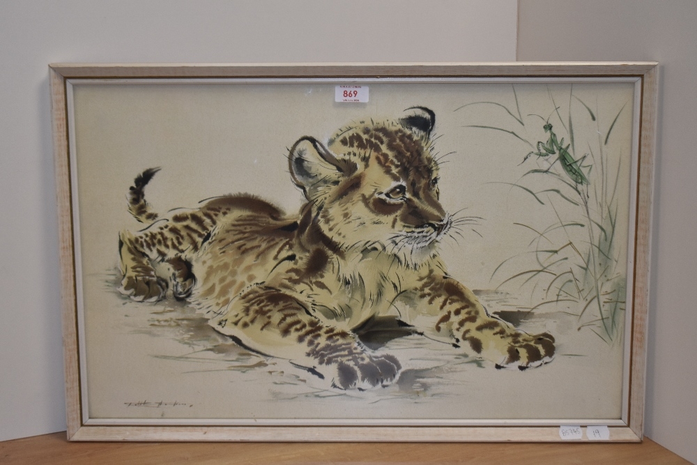 Ralph Thompson | Tiger cub | MutualArt