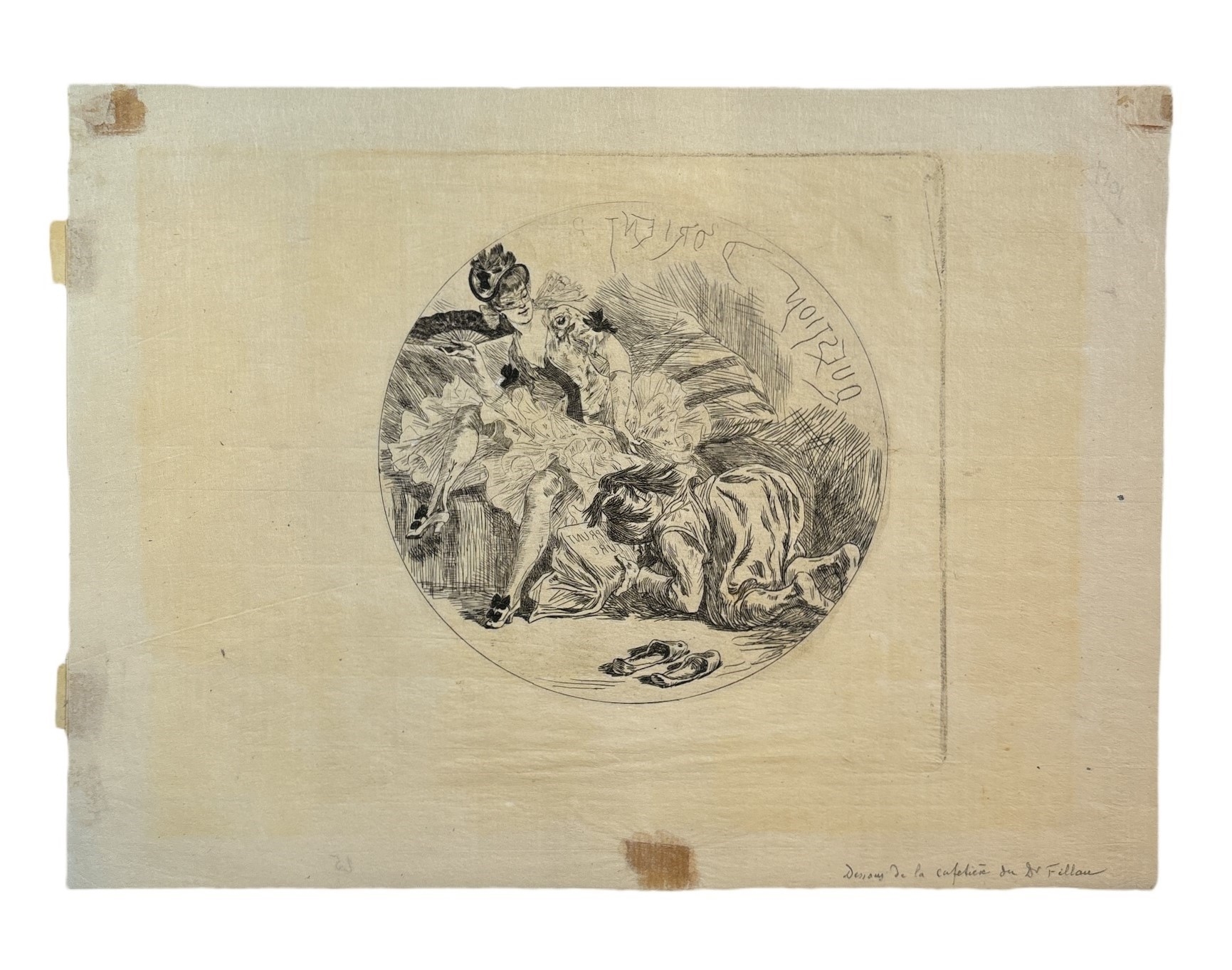 Félicien Rops | Question d'Orient | MutualArt