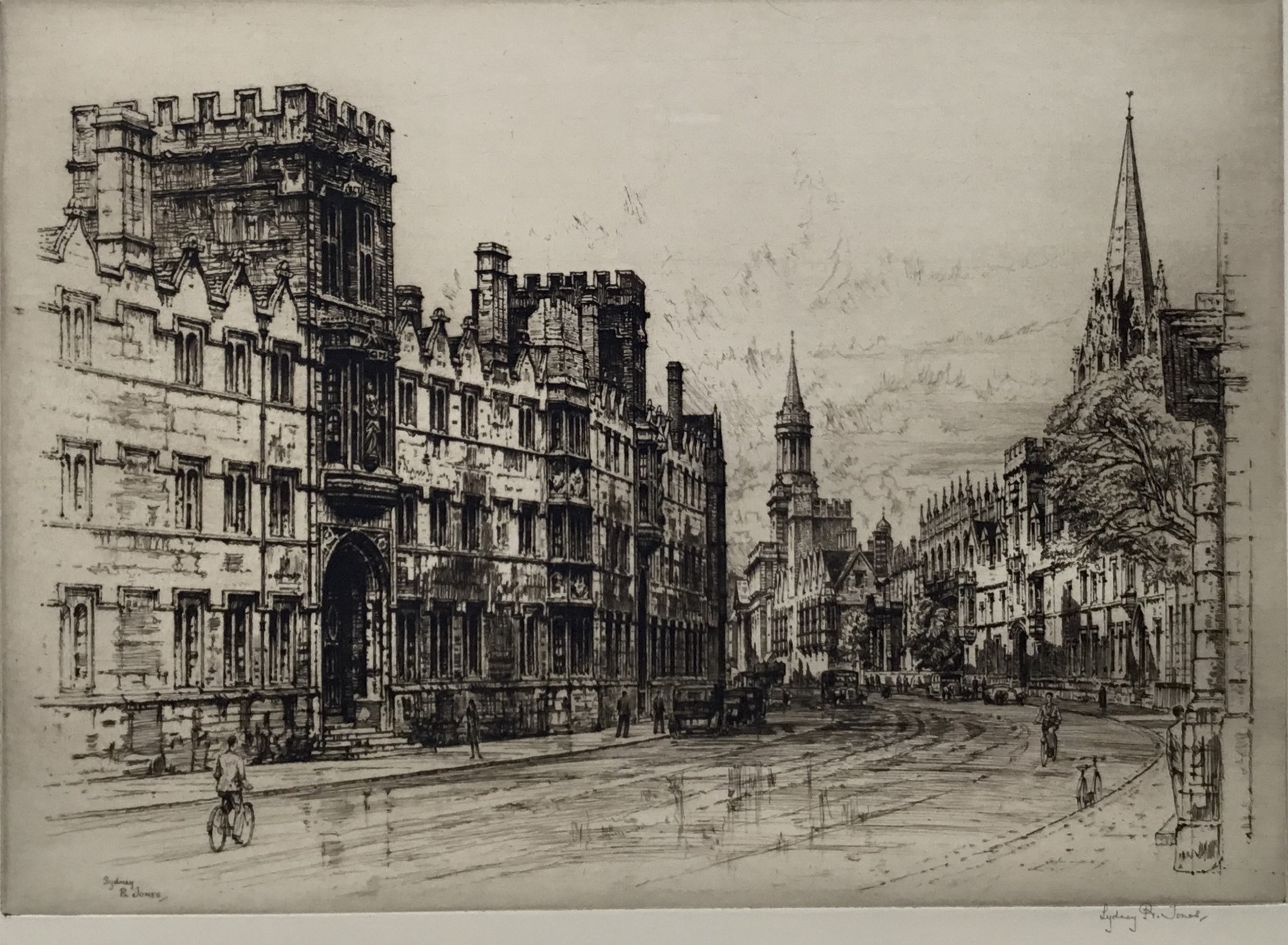 Sydney R. Jones | 7 works; Notre Dame, Paris; Big Ben, Westminster; St ...