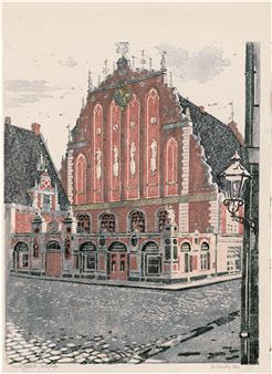 Das Schwarzhäupterhaus in Riga - Alexander von Stromberg
