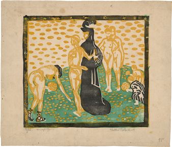 Das Ballspiel im Grünen - Walther Bötticher