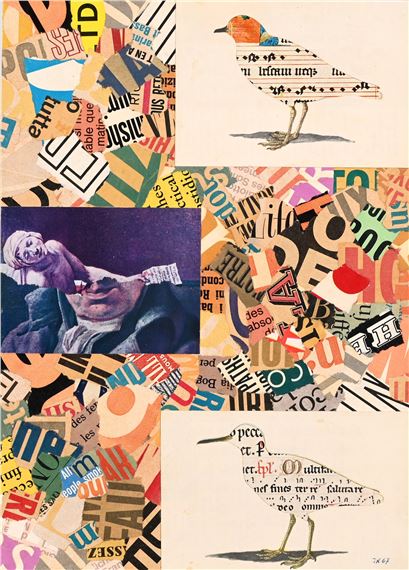 Untitled by Jiří Kolář, 1967