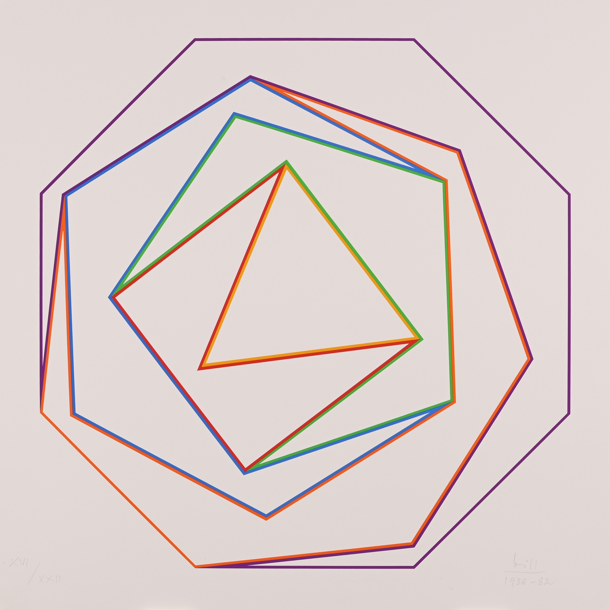 Max Bill | Variation 14 (1932 - 1986) | MutualArt