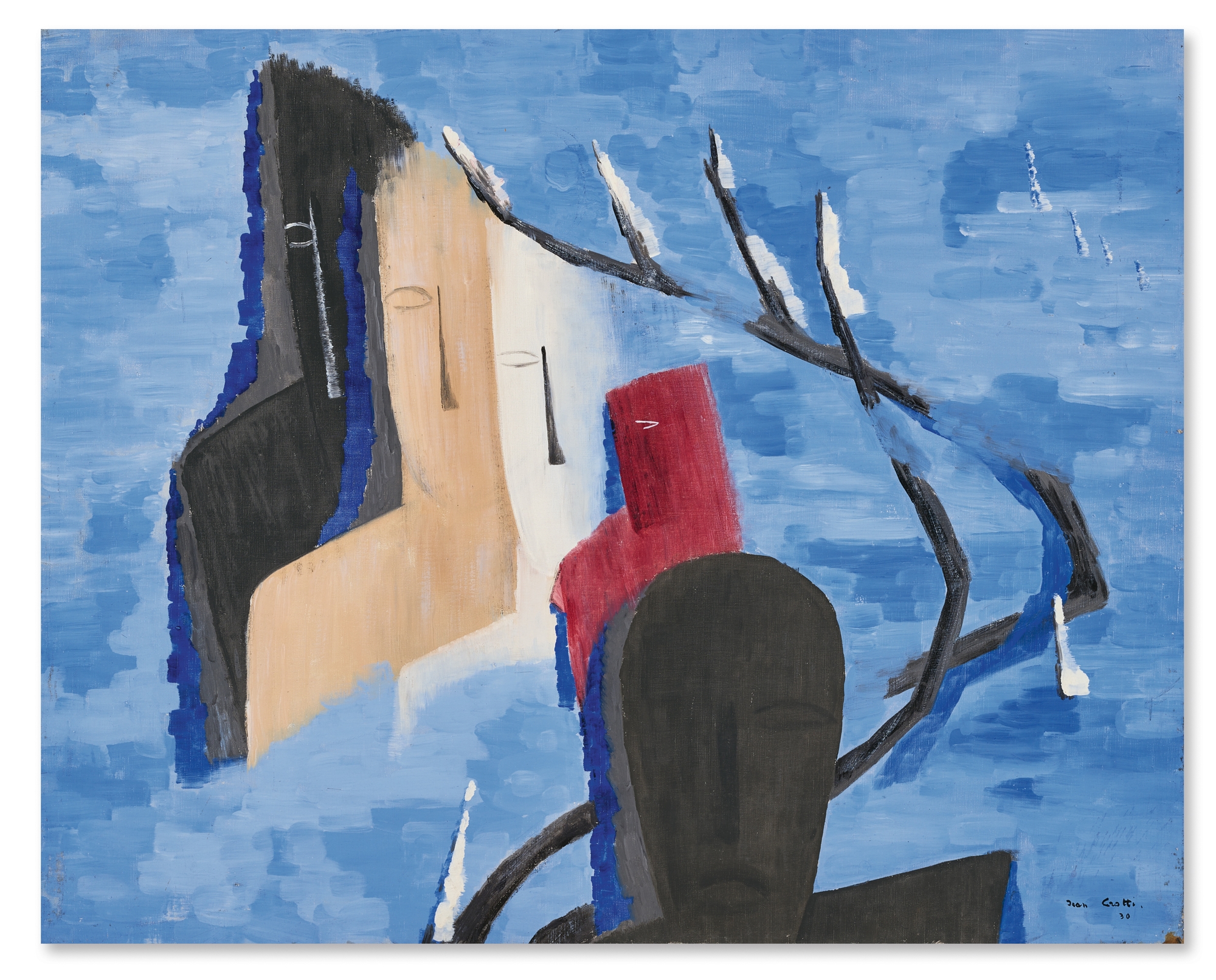 Jean Crotti | Man's Visage | MutualArt