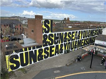 LOOK AGAIN NEWHEAVEN- Colourful Murals Transform East Sussex Coastal Town