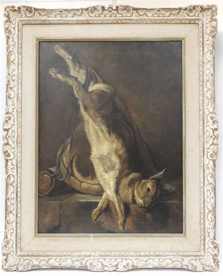 Jean Siméon Chardin | Still life with rabbit | MutualArt