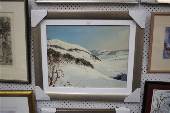 Ski Trails by Alan Robert Colquhoun Grieve