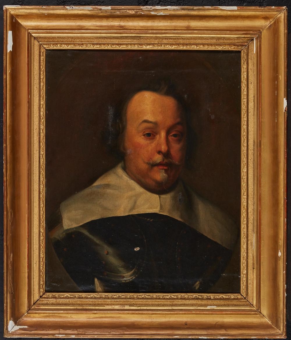 Peter Paul Rubens | Portrait of a gentleman in armor (possibly St ...
