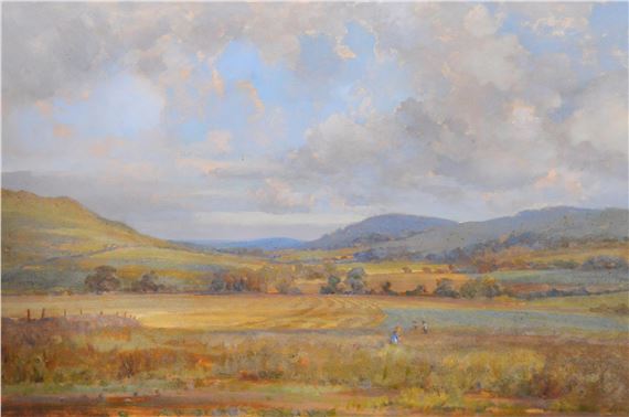 Summer landscape in Sussex by Sally Gaywood