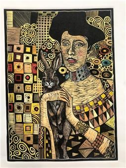 MISPLACED BUNNIES KLIMT ELEGANCE - Annemie Odendaal