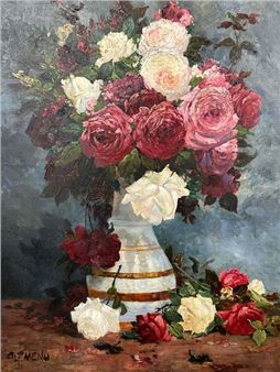 Still life with flowers - Alfred Menu
