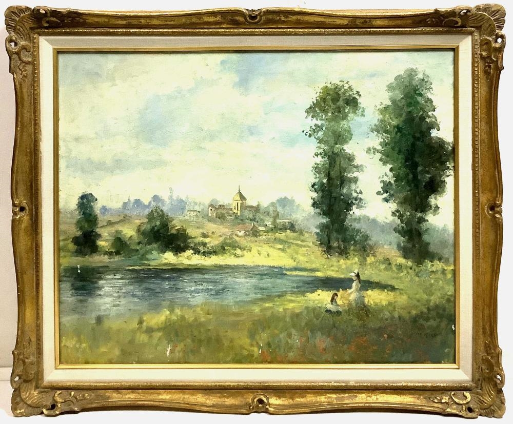 Marion Rice | Marion Rice Oil On Canvas Landscape | MutualArt