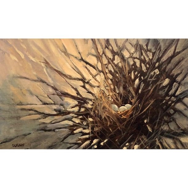 Artwork by Antoine Guilain, "Le nid"