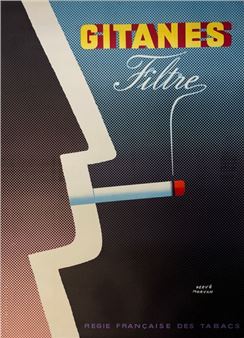Hervé Morvan | Gitanes Filtre (1962) | MutualArt