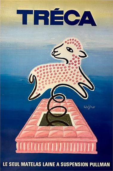 Raymond Savignac | Quinzaine de la Laine (1951) | MutualArt