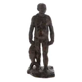 Man with Fish - Reuben Robert Kramer