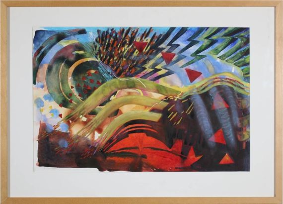 abstract composition - Sue Burnett