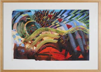 abstract composition - Sue Burnett