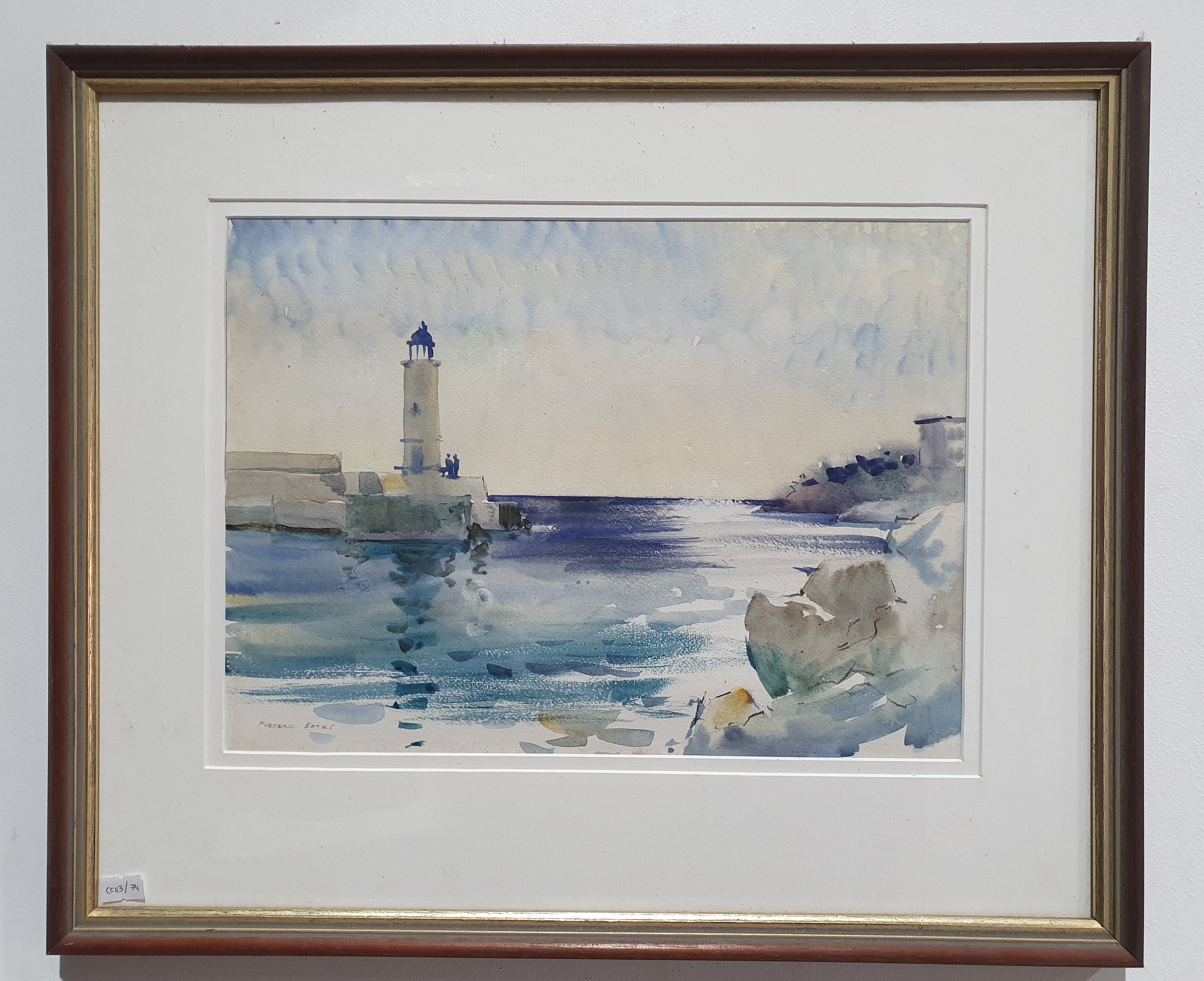 Frederic Bates | 'Late Sun at Cassis' | MutualArt
