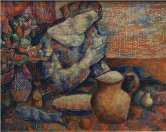 Costurera con objetos - Osvaldo Dubatti