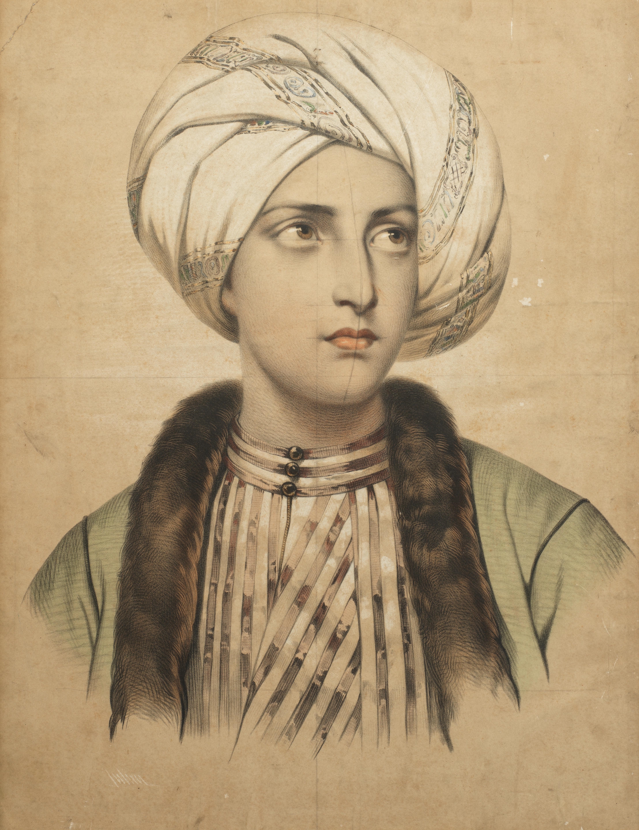 bernard-romain-julien-a-lithograph-portrait-of-cem-sultan-1459-95
