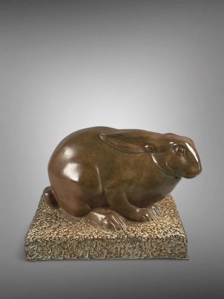 Michel Saint Olive | The rabbit... - Lot (1950) | MutualArt
