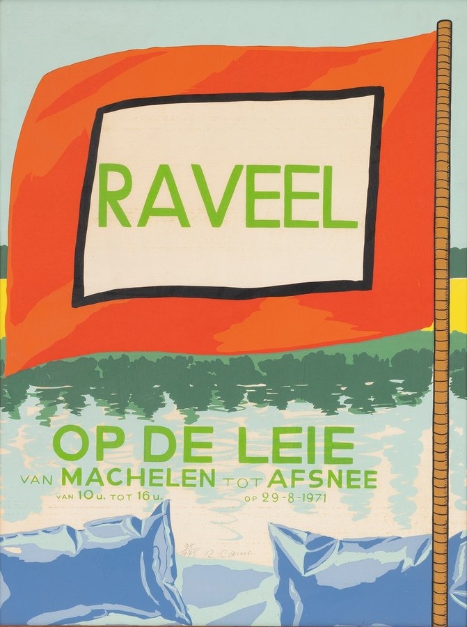 Roger Raveel | Raveel op de Leie (1971) | MutualArt
