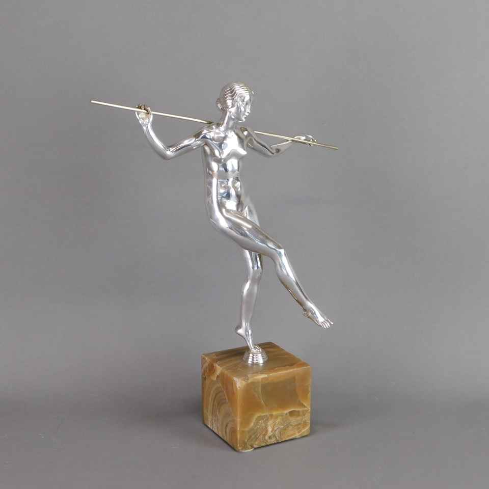 Joé Descomps | JOE DESCOMPS (1869-1950): AN ART DECO PERIOD SILVERED ...