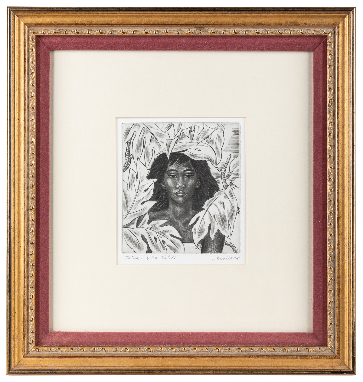 Jacques Boullaire | One Drawing and Three Etchings | MutualArt