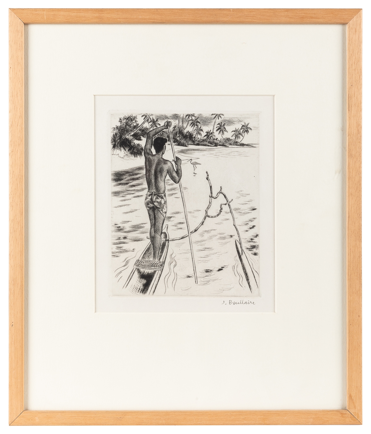 Jacques Boullaire | One Drawing and Three Etchings | MutualArt