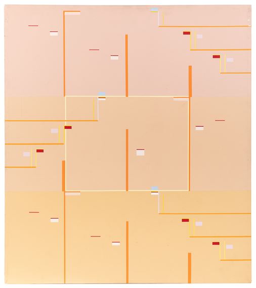 Untitled Geometric Abstraction - Julius Kramer