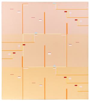 Untitled Geometric Abstraction - Julius Kramer