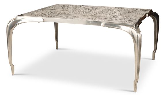 Biomechanischer Matrix Tisch by H. R. Giger, circa 1990/1991