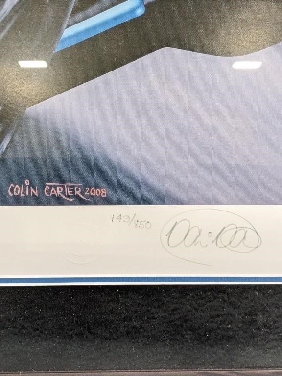 Colin Carter | Colin Carter Super Girl Signed Patrick Print (2008 ...